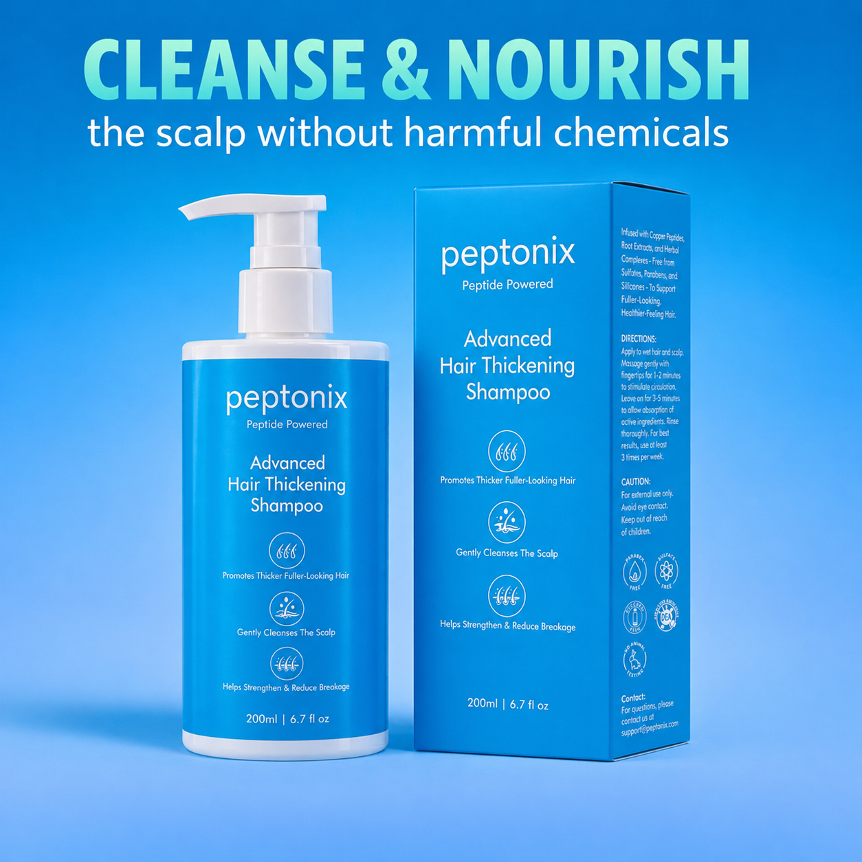 Copper Peptide Shampoo (200ml)
