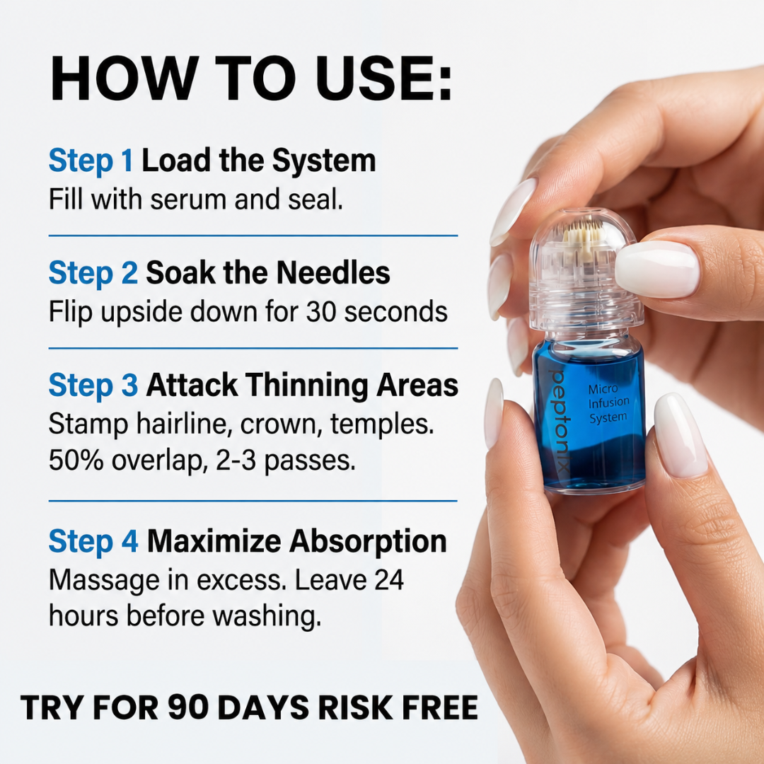 Micro-Infusion Peptide Regrowth System For Women