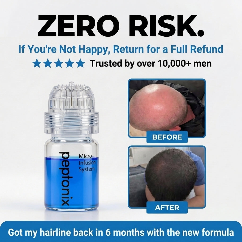 Micro-Infusion Peptide System For Hair Regrowth.
