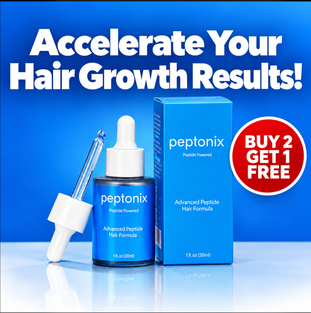 Copper Peptide Hair Regrowth Serum (BOGO)