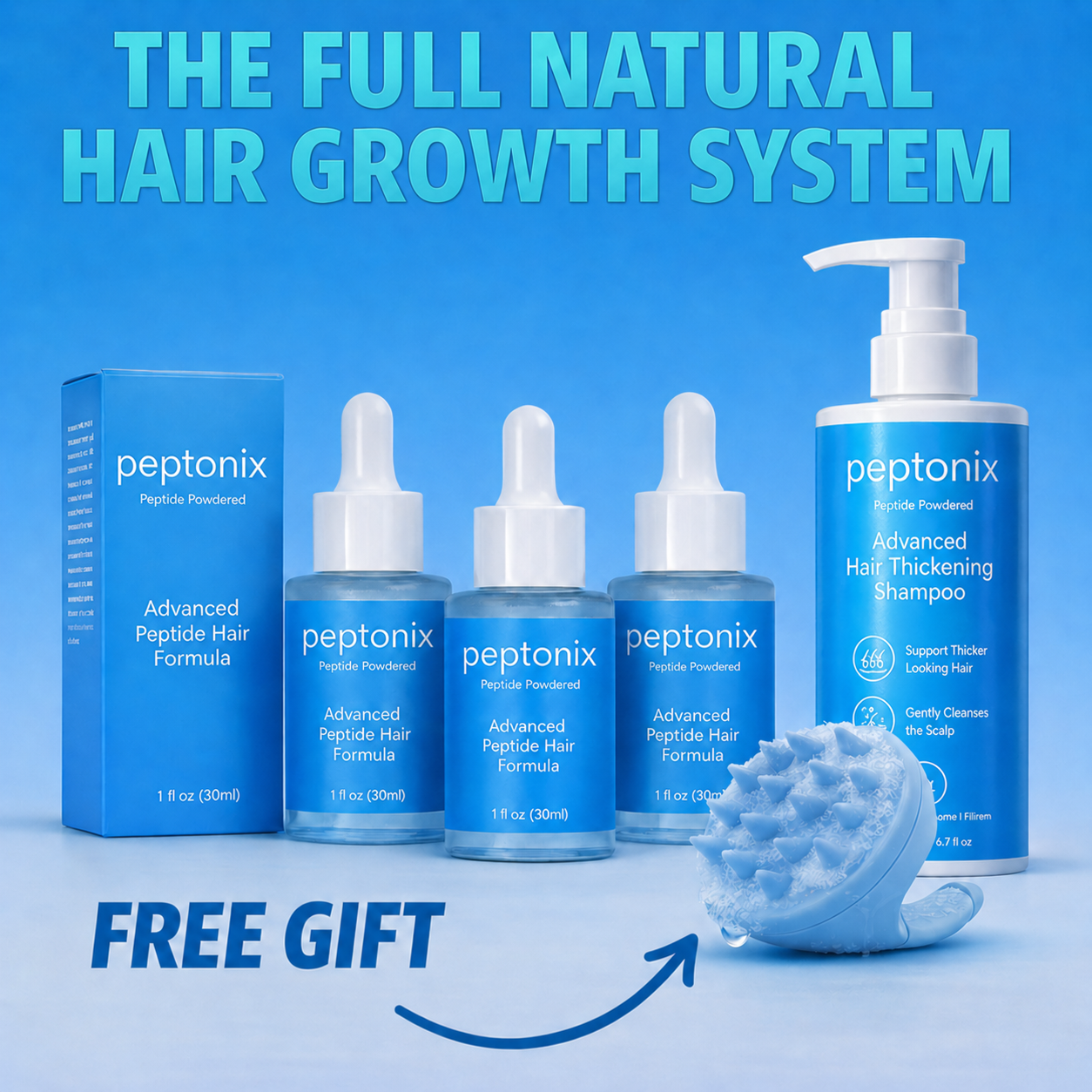 Copper Peptide Hair Growth Bundle